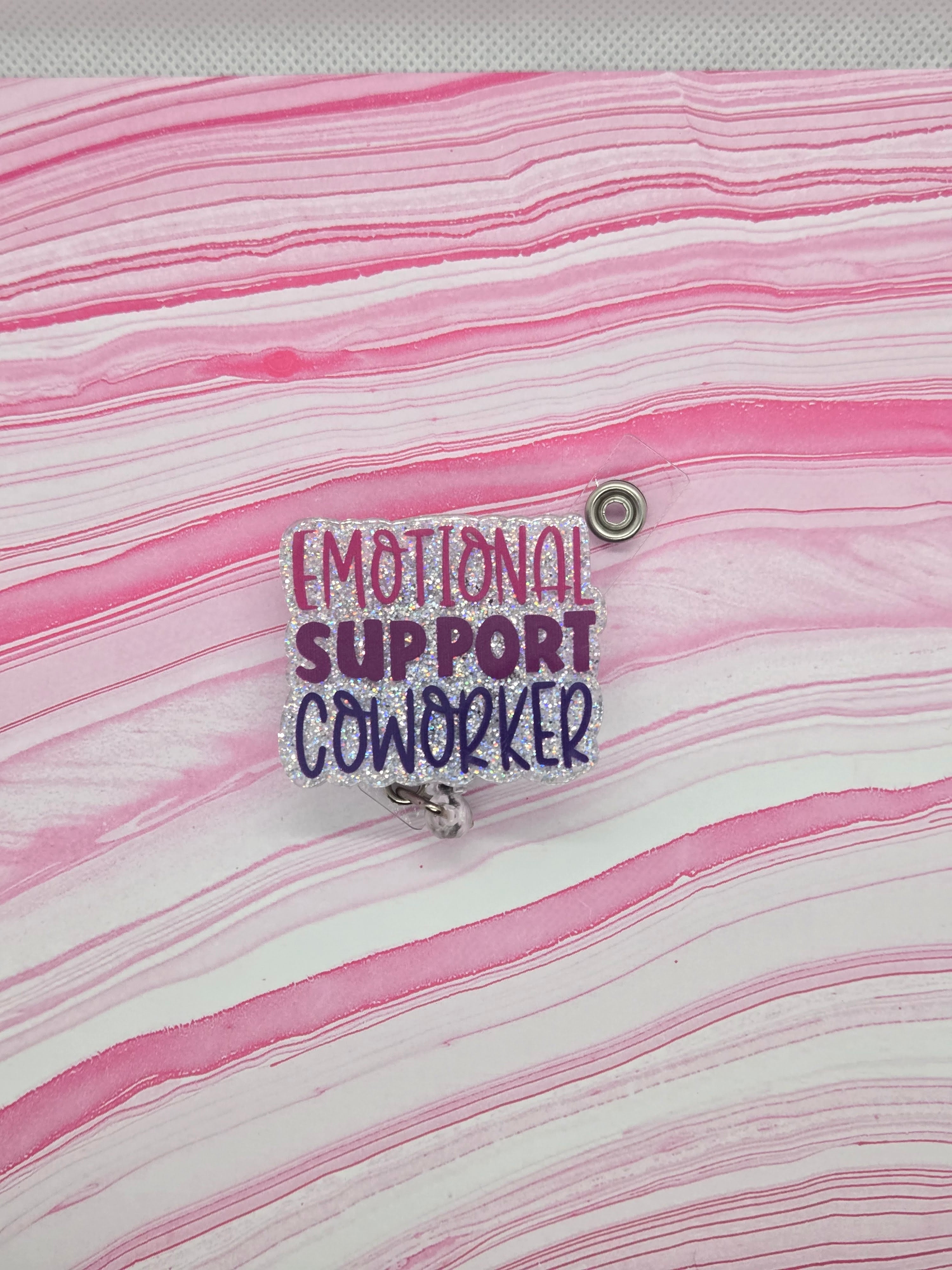 Badge reel Emotional Support