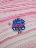 Badge reel I just work here
