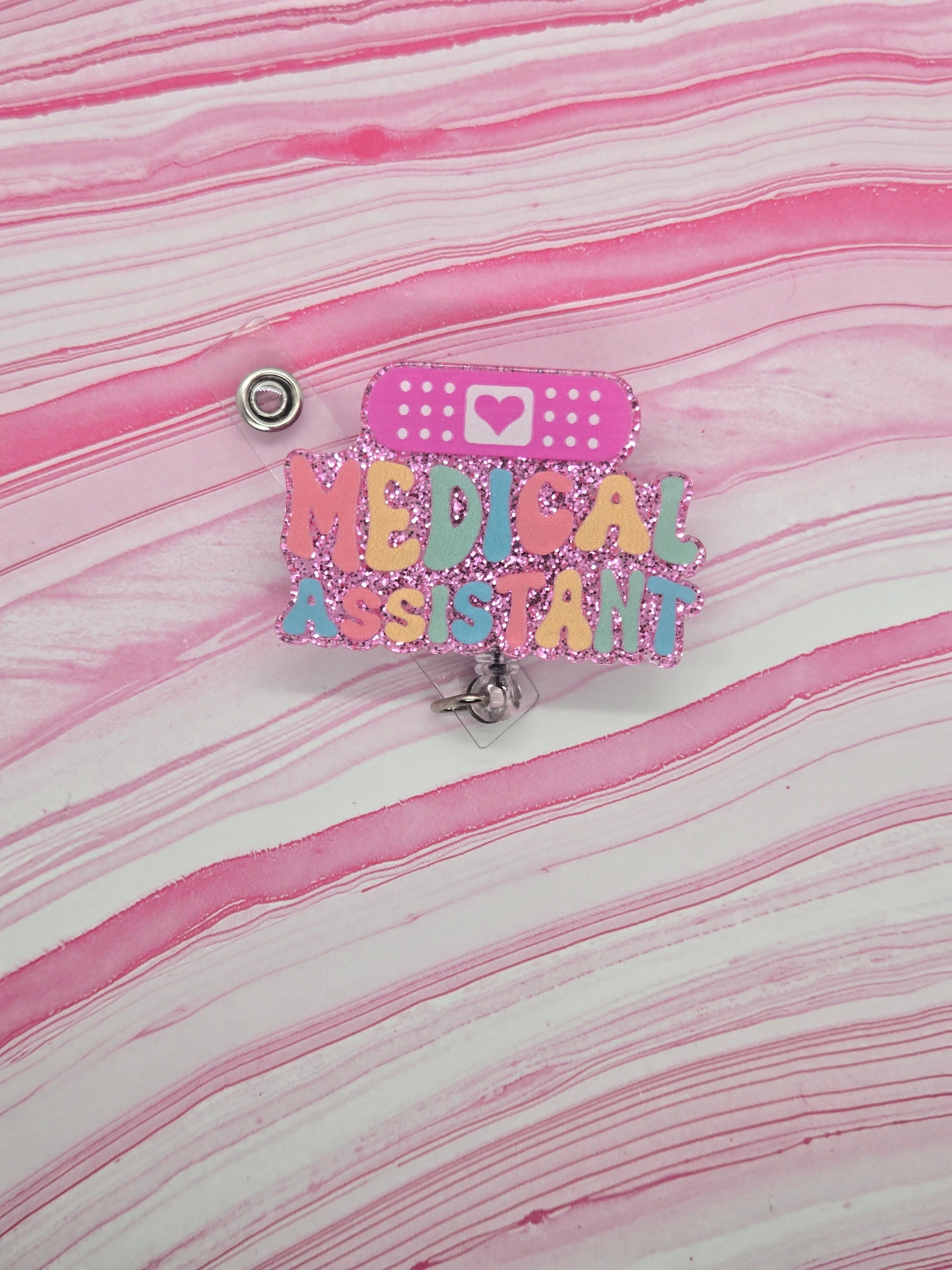 Badge reel Medical assistant