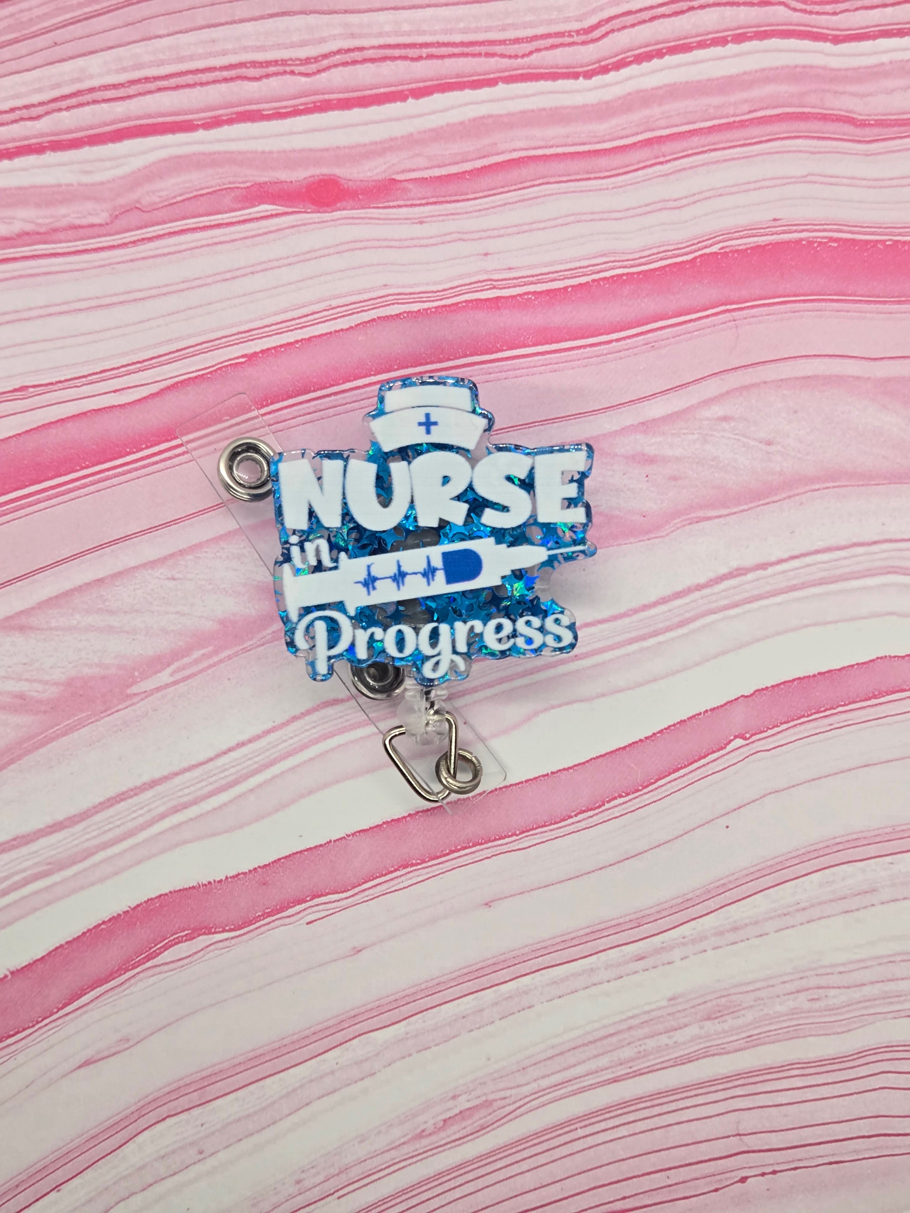 Badge reel Nurse in progress