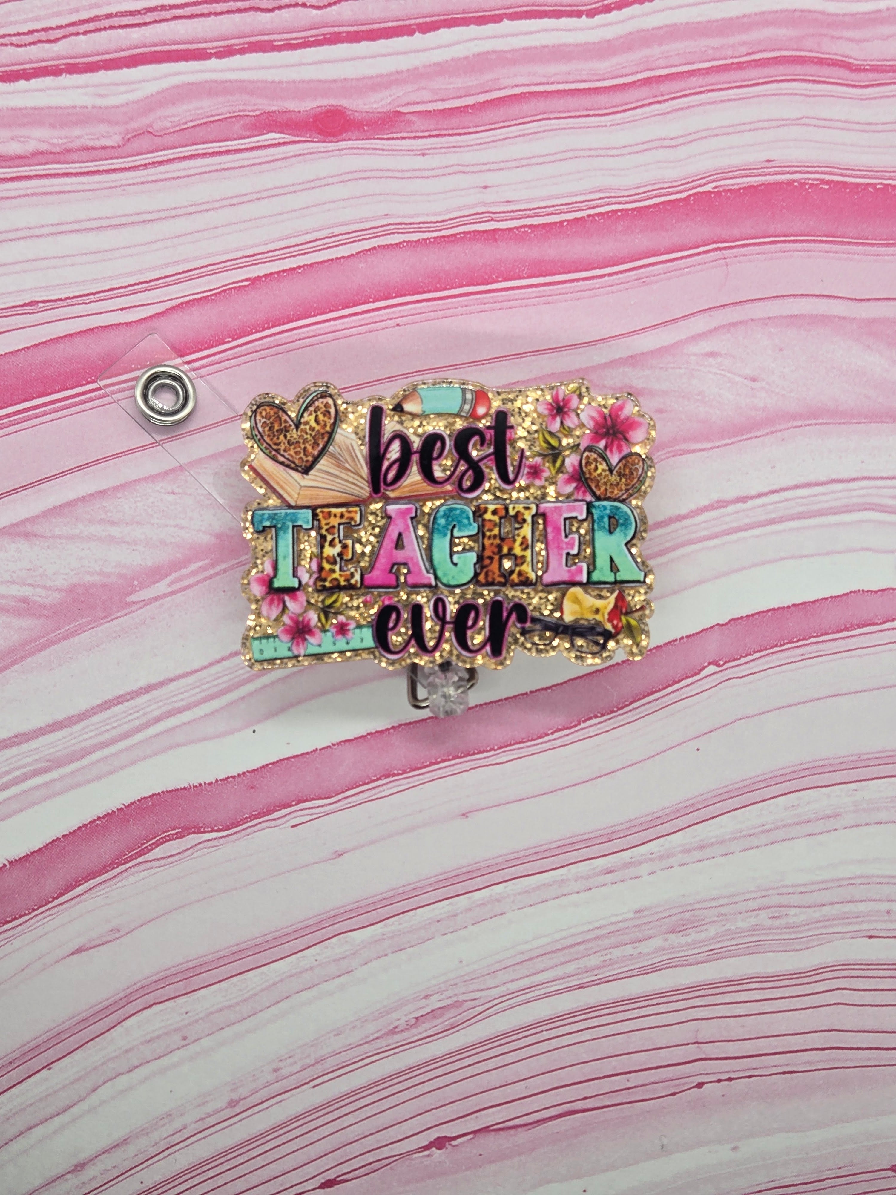 Badge reel teacher-7