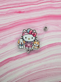 Badge reel Hello Kitty