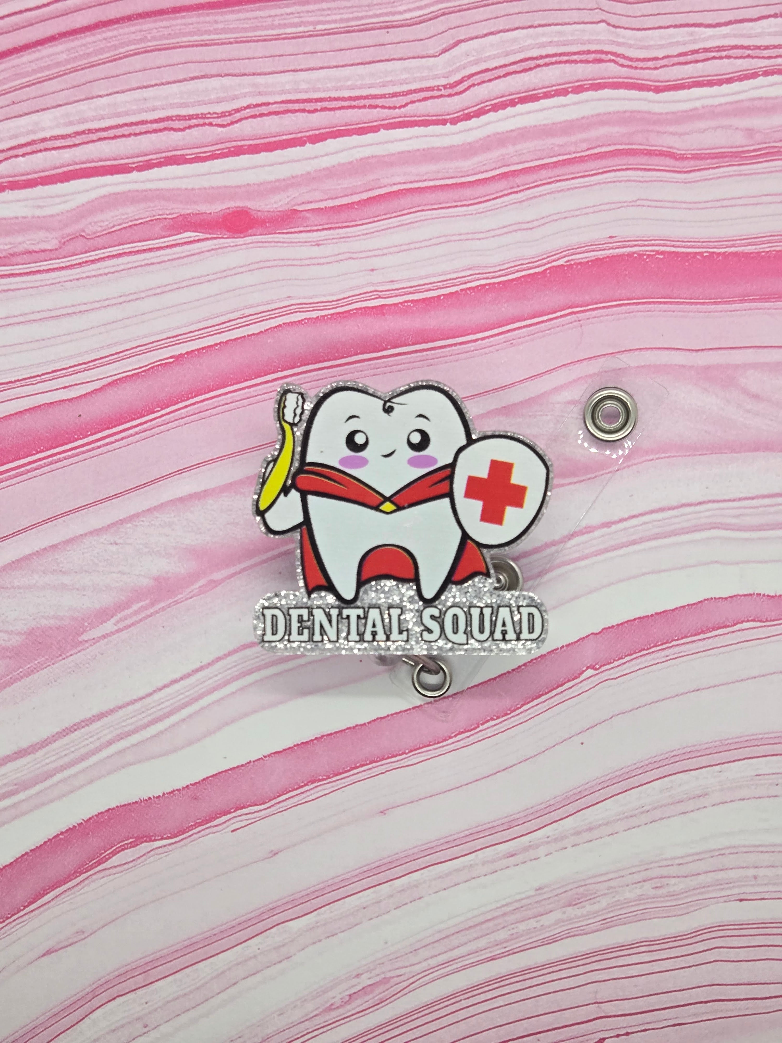 Badge reel Dental Squad